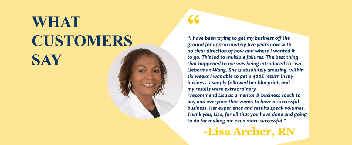 Lisa Archer Testimonial for LLW