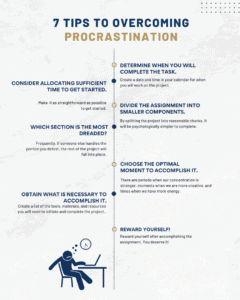 7 Tips to Overcoming Procrastination