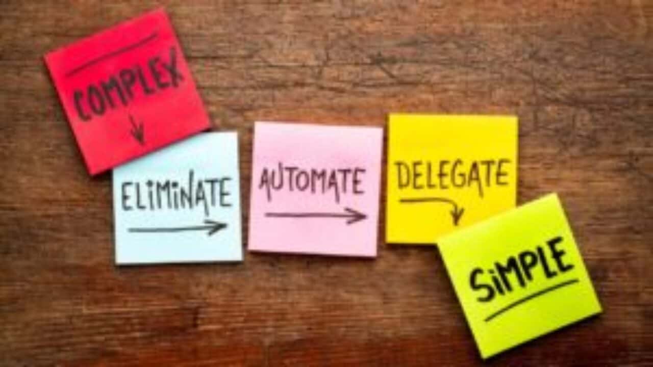 The Power of Automation, Delegation, and Elimination