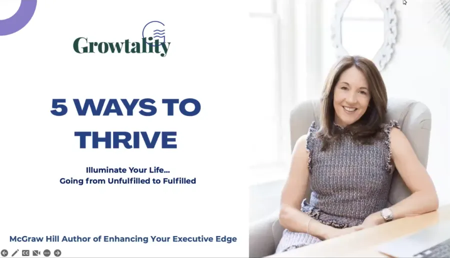 5 ways to thrive thumbnail